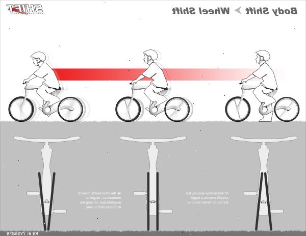 Hvordan at ride en cykel. Find et sikkert sted at øve.